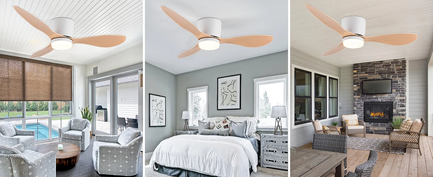 Ventilador de techo LED