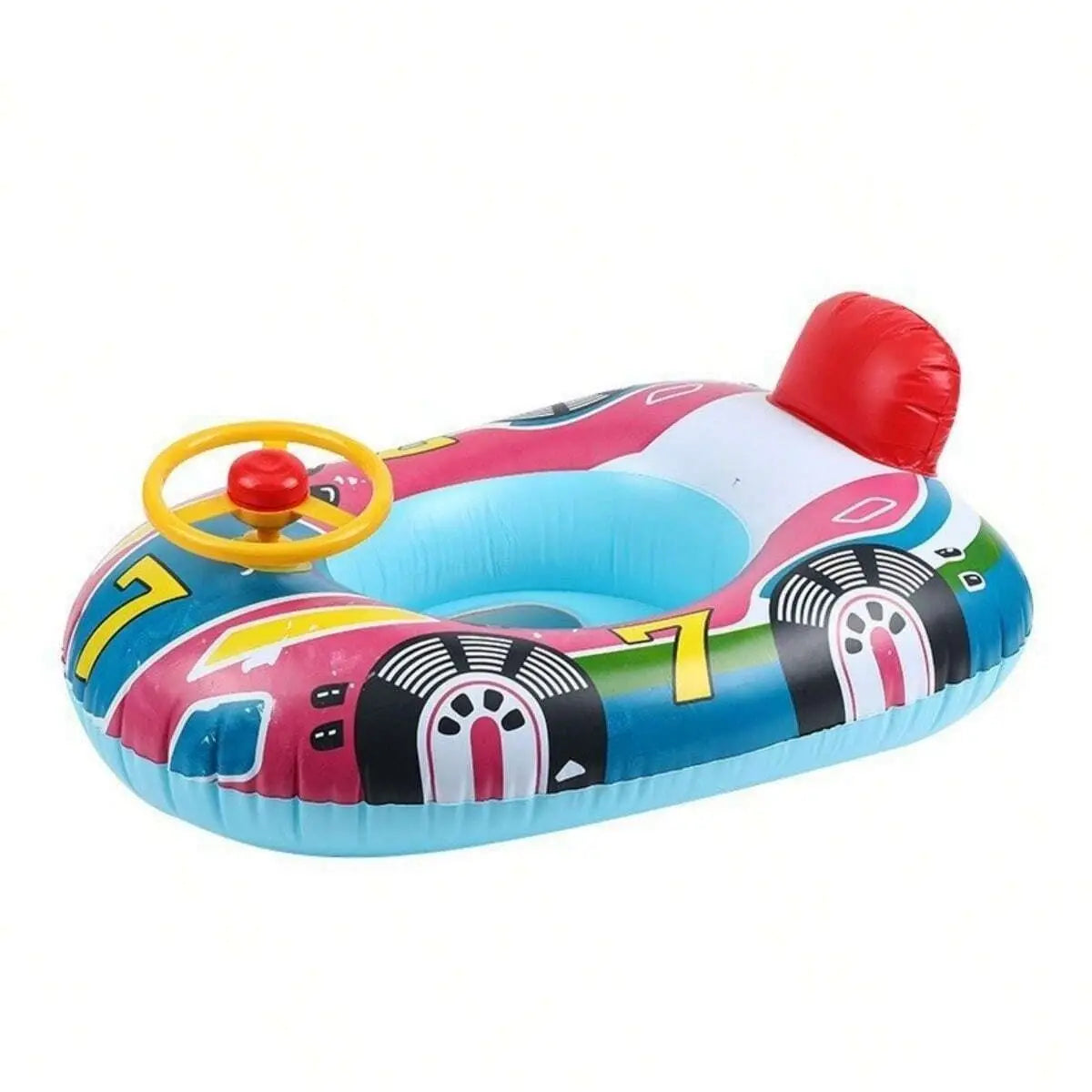 Flotador bebé con diseño de coche