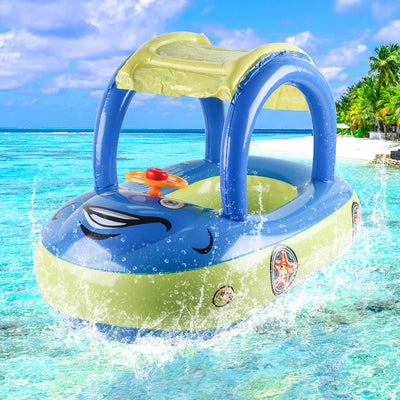 Flotador infantil con forma de coche