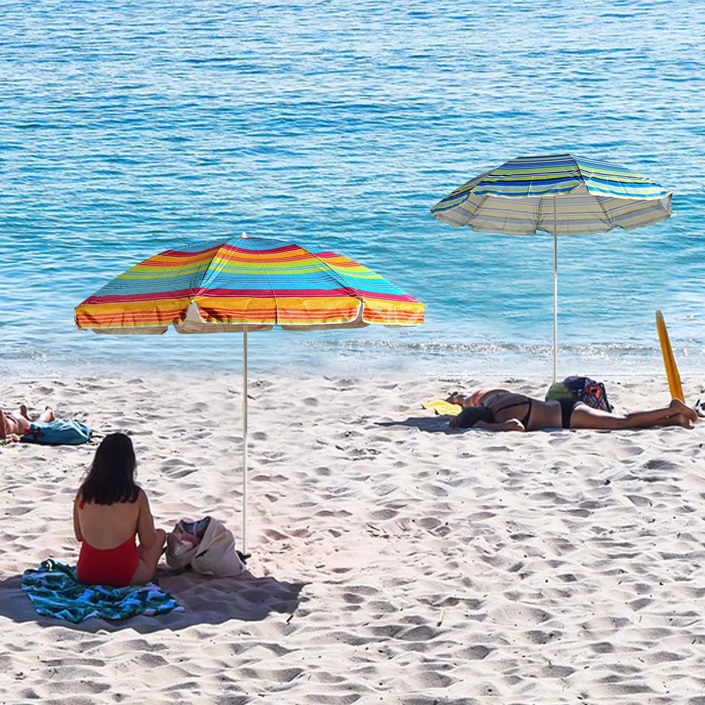 Sombrilla de playa UV50+