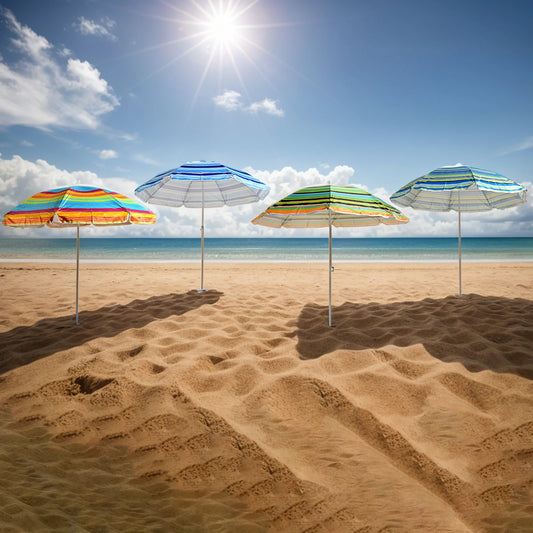 Sombrilla de playa UV50+