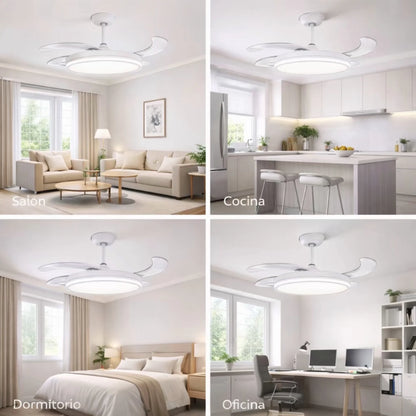 Ventilador de techo LED
