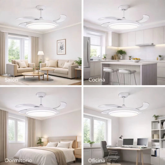 Ventilador de techo LED