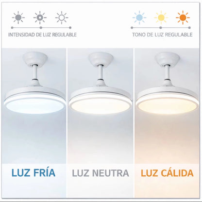 Ventilador de techo LED