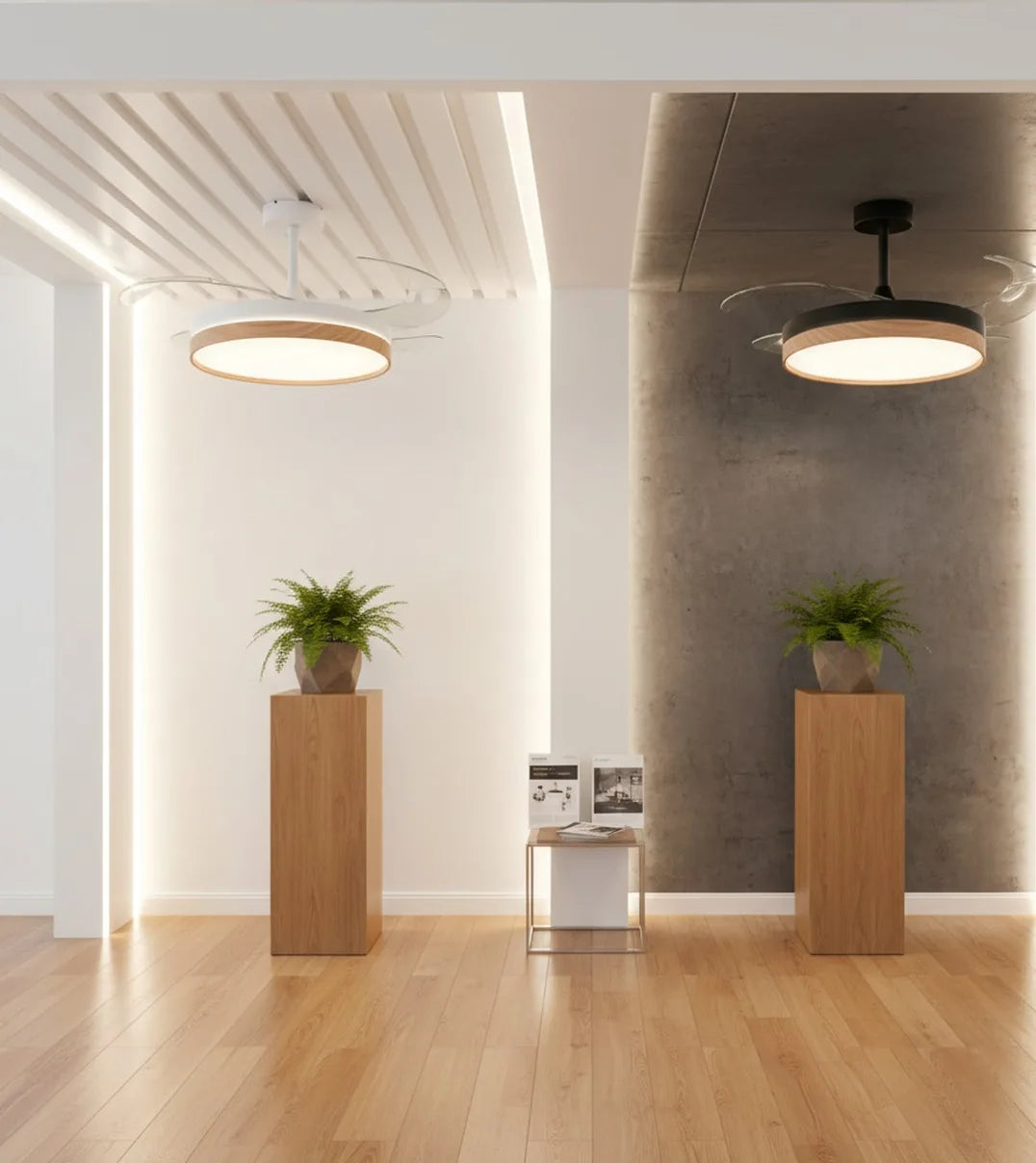 Ventilador de Techo con Luz LED