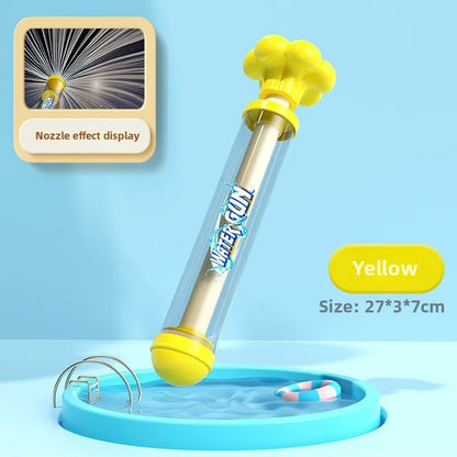 Pistola de agua con efecto
