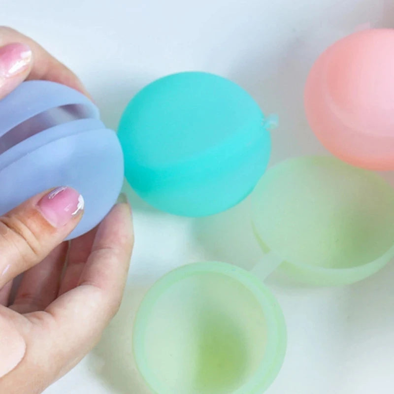 Globos de agua reutilizables