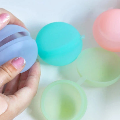 Globos de agua reutilizables
