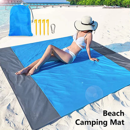Manta de playa antiárena impermeable