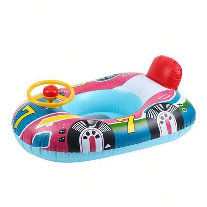 Flotador bebé con diseño de coche
