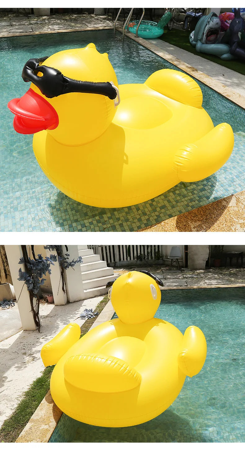 Pato flotador grande