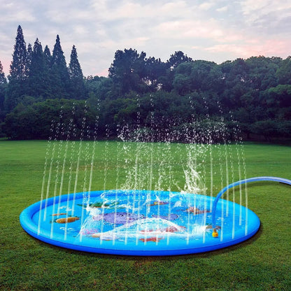 Alfombra de agua con aspersor