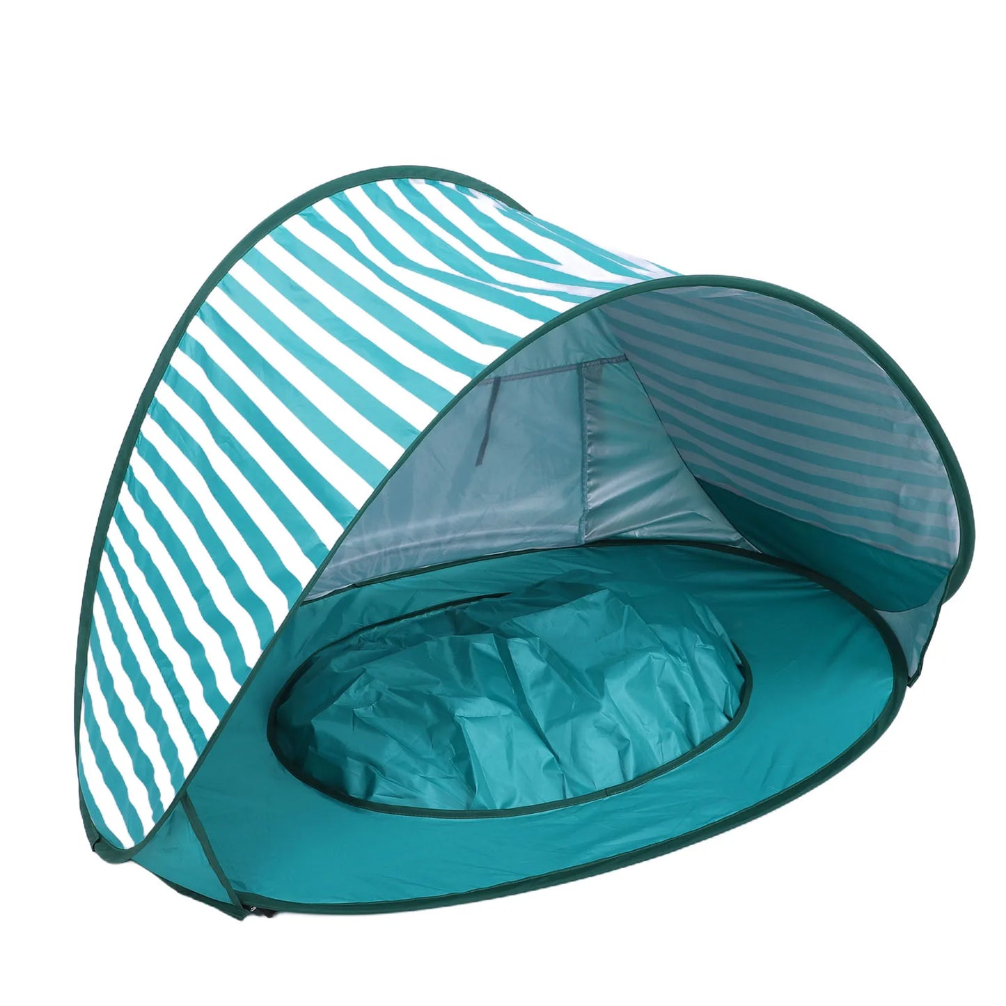 Tienda de playa UV50 con piscina