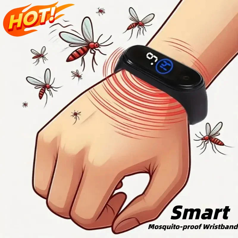 Pulsera repelente de mosquitos